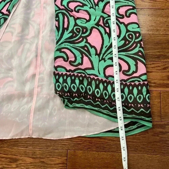 MILLY OF NEW YORK SILK STRAPLESS MAXI DRESS SZ 2 - Picture 14 of 14